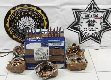 Aseguran 500 cartuchos "bala de punta verde" en Morelia