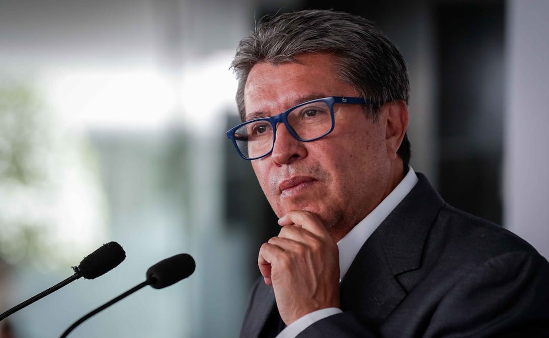 Ricardo Monreal fue embestido con el grado 33 en una ceremonia masona. / Foto: Diego Simón Sánchez / EL UNIVERSAL