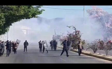 Encinas condena agresión contra padres de los 43 normalistas en Chiapas