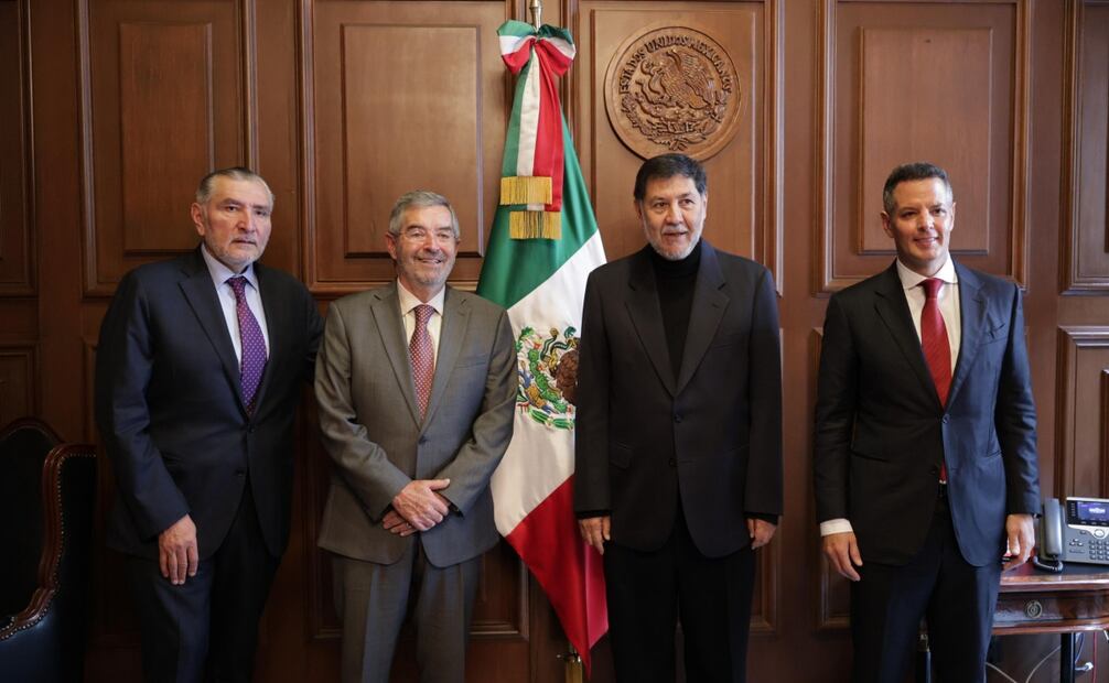 El Dr. De la Fuente expuso en el Senado de la República, este 8 de octubre de 2024, los principales elementos de la política exterior de la nueva administración. Foto: Especial