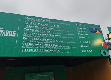 ¿Cuánto cuestan las comidas y bebidas en el Gran Premio de México 2024?