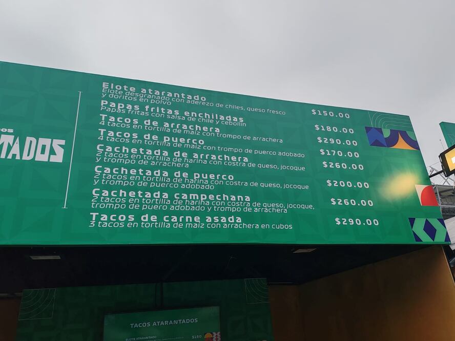 Estos son los precios en el Gran Premio de México