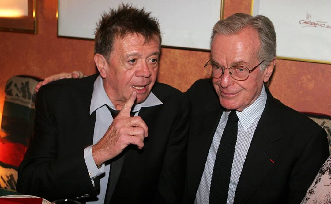 Tanto Xavier López como Jacobo Zabludovsky se convirtieron en iconos de televisión mexicana. (FOTO: Archivo EL UNIVERSAL)