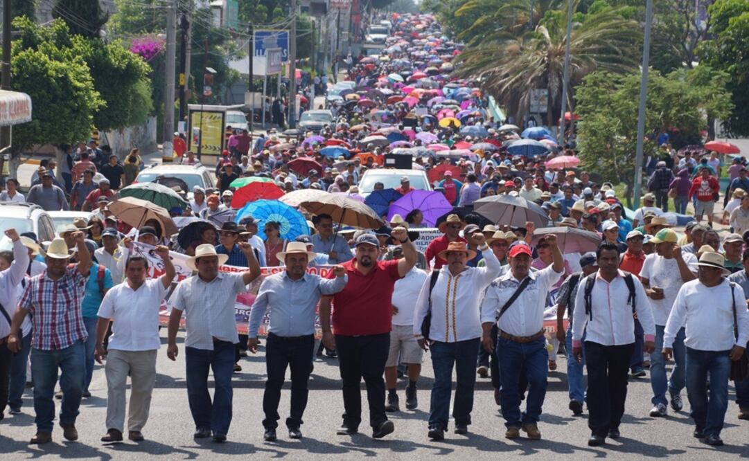 Por la protesta de la Sección 22 de Oaxaca, se prevé que a alrededor de 900 mil alumnos del nivel básico de educación resulten afectados. Foto: Archivo El Universal