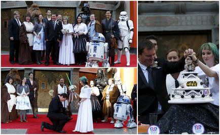 Una boda al estilo "Star Wars"