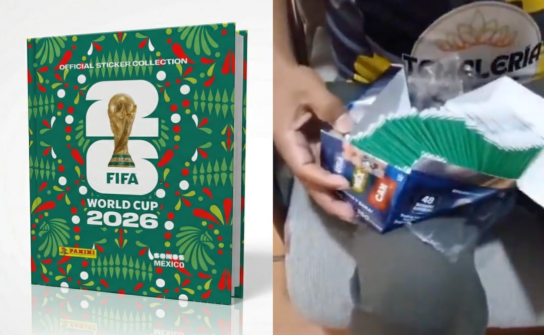 Hombre compra caja de estampas “barata” y descubre sobres de té en lugar de Panini. Foto: Captura de video y especial