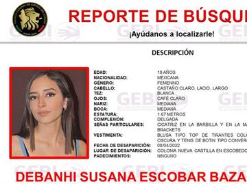 Reportan desaparición de Debanhi Susana Escobar en NL; fue vista por última vez sola en una carretera