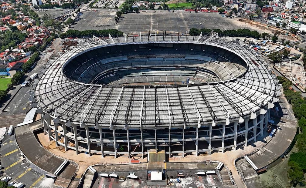 El partido México-Portugal que se realizará el  próximo 28 de marzo, marcará la reinauguración del Estadio Banorte previo al Mundial. Foto: Archivo EL UNIVERSAL