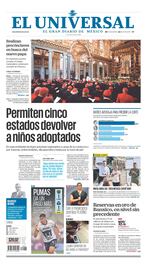 Portada impresa del 28 de abril del 2025