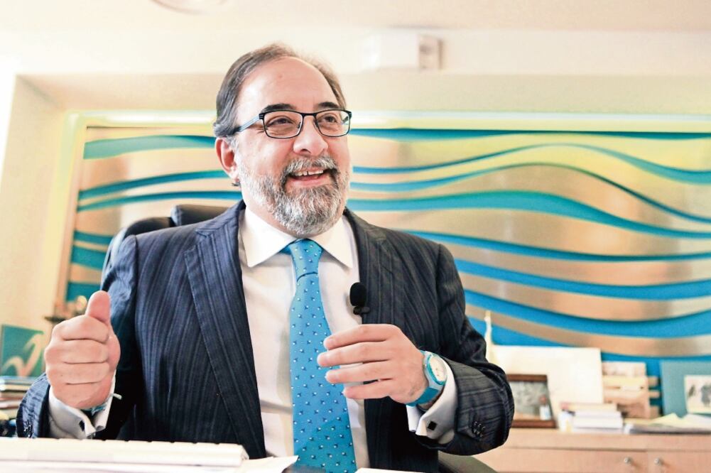 LUIS CASTRO OBREGÓN, presidente nacional del Panal. (Archivo. EL UNIVERSAL)