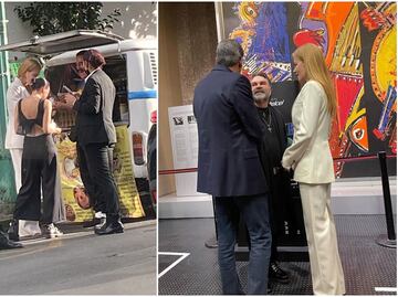 Nicole Kidman saluda a Mijares y hasta compra queso oaxaca en México