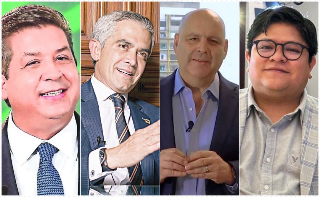 Oposición postula en pluris a Cabeza de Vaca, Mancera, Gustavo de Hoyos y Gibrán Ramírez. Foto: Especial