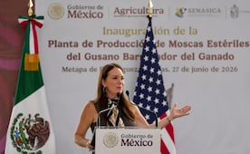 Brooke Rollins menciona buena relación en agricultura con gobierno de Sheinbaum; combaten gusano barrenador