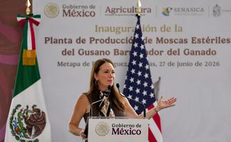 Brooke Rollins menciona buena relación en agricultura con gobierno de Sheinbaum; combaten gusano barrenador