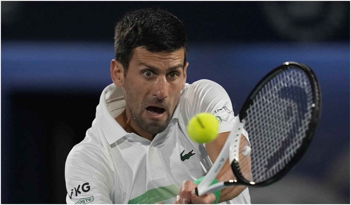 Djokovic no jugará el Indian Wells y el Abierto de Miami por los requisitos contra Covid-19 / FOTO: AP