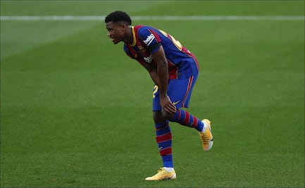 Ansu Fati sufrió una rotura de menisco