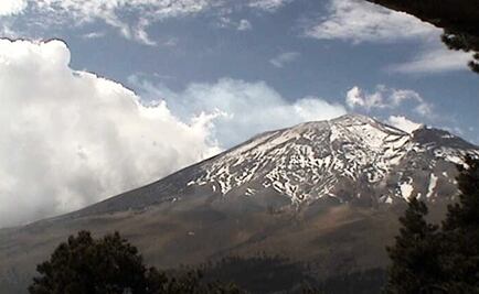 "Popo" emite 127 exhalaciones y cinco explosiones