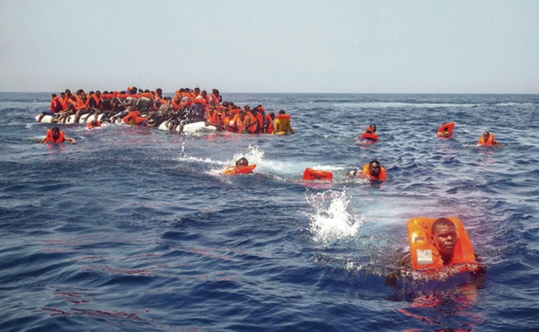 Al menos dos mil 217 migrantes han muerto en su travesía a través del Mar Mediterráneo. Foto: AP