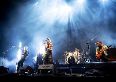 Travis se presenta en CDMX; con propuesta de boda entre fans y una regresión a los 2000