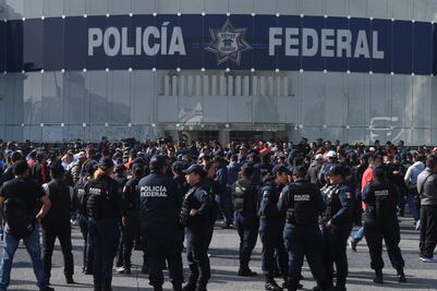 Secretaría de Seguridad y policías federales acuerdan minuta para finalizar conflicto