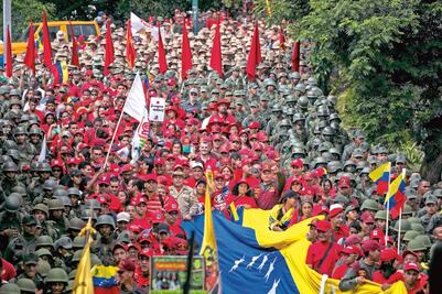 Muestra Venezuela músculo militar 