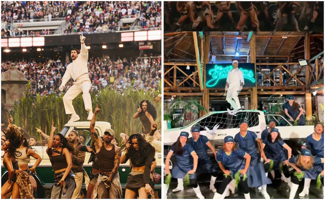 Restaurante en Perú recrea el show de medio tiempo de Bad Bunny; video se viraliza. Foto: Captura de pantalla @lasgaviotas.cevicheria