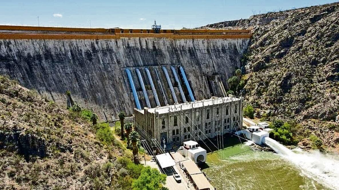 La presa La Boquilla, ubicada en San Francisco de Conchos, Chihuahua, registraba, hasta el 22 de octubre, 16% de su capacidad. Foto Especial