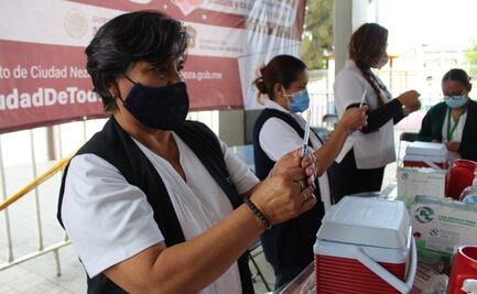 Vacunación para personas de 50 a 59 años y mujeres embarazadas en Edomex iniciará el sábado