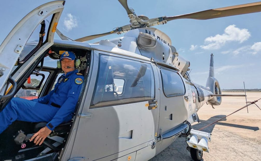 El capitán González es egresado de la Heroica Escuela Naval Militar en Antón Lizardo, Veracruz. Foto: Édgar Ávila Pérez / EL UNIVERSAL