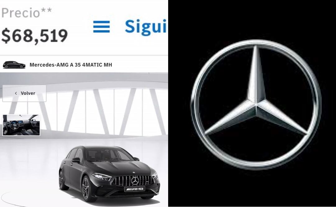 Influencer encuentra auto Mercedez-Benz en 68 mil pesos. Foto: Captura de pantalla y Mercedes - Benz