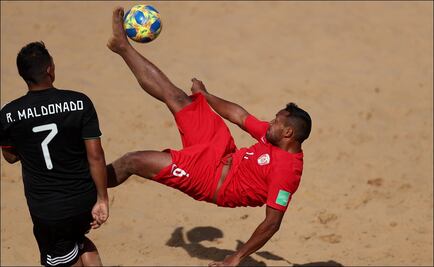 Selección Mexicana de playa cae 6-1 ante Tahití 