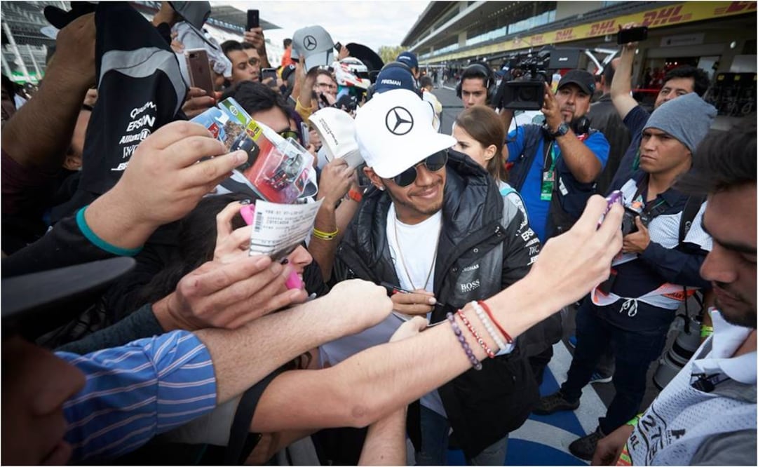 Tomada de Twitter: @LewisHamilton 