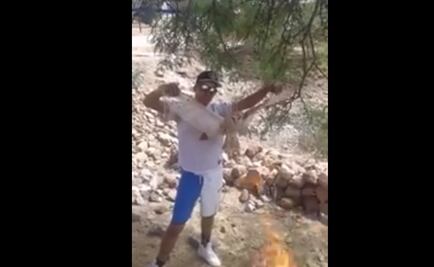 Jóvenes queman viva a lechuza en Durango... porque era "una bruja"