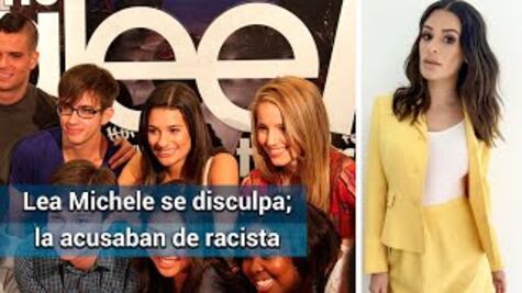 Lea Michele ofrece disculpas por su mal comportamiento con elenco de "Glee"