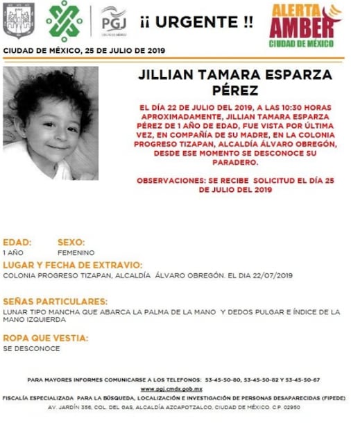 Activan Alerta Amber para localizar a tres niñas en CDMX