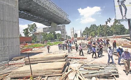 SCT reprueba interrupción de obras en tren México-Toluca