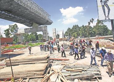 SCT reprueba interrupción de obras en tren México-Toluca