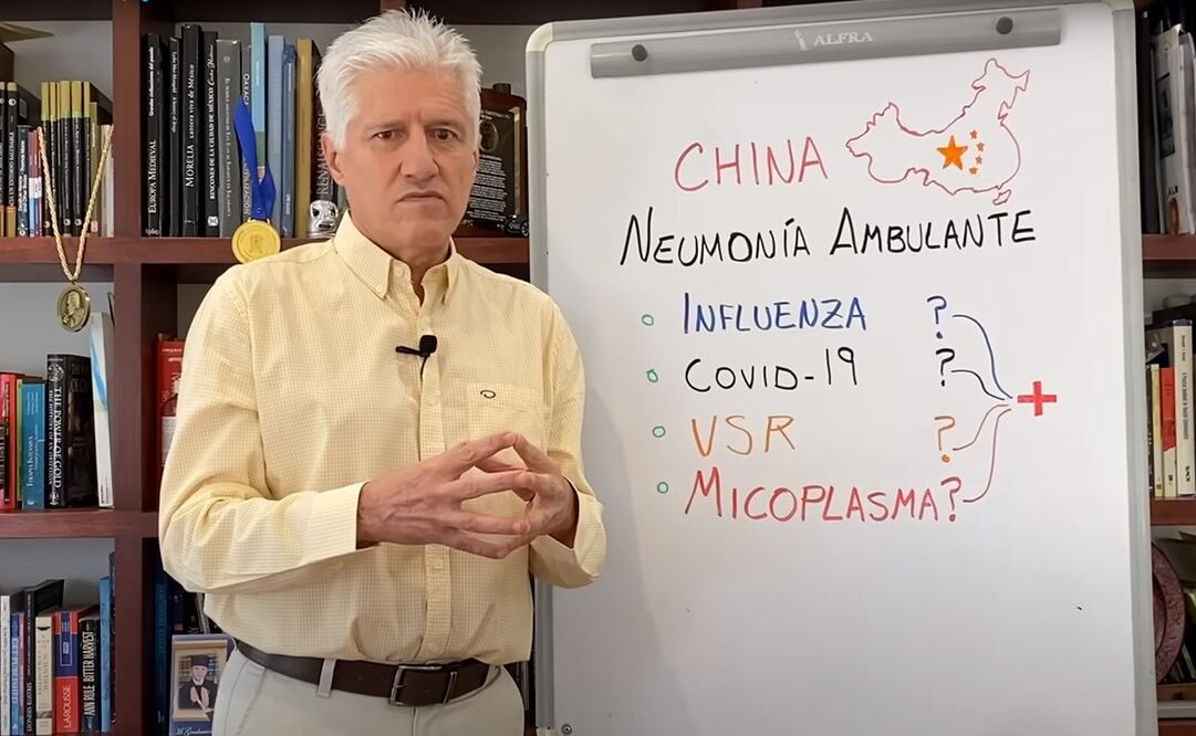 La OMS pidió una explicación a China sobre la neumonía ambulante. Foto: YouTube Doctor Alejandro Macías