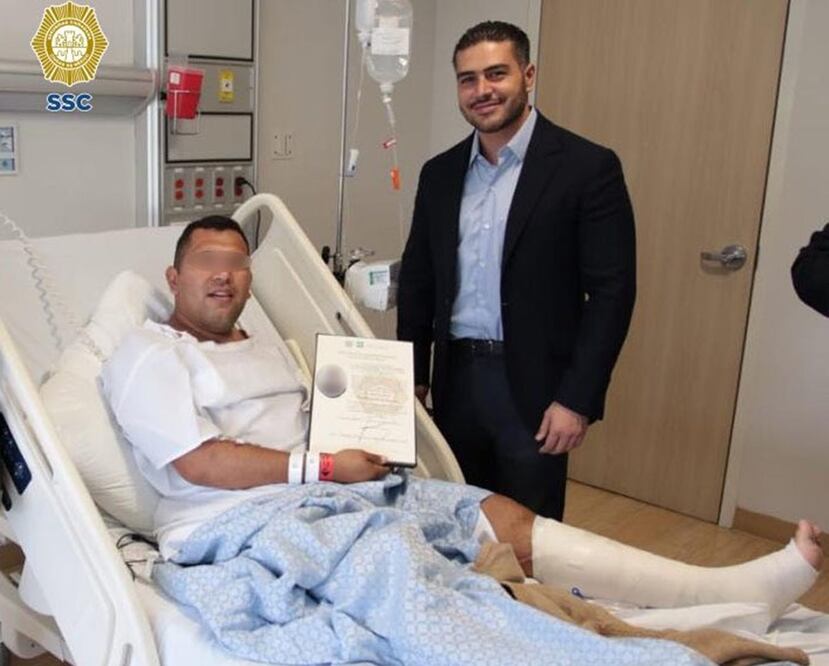 A través de su cuenta de redes sociales, el secretario de Seguridad Ciudadana reconoció la labor del uniformado por lo que fue ascendido. Foto: SSC