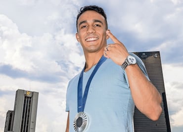 Juan Celaya sube al podio en la Copa del Mundo de Guadalajara; el mexicano ganó plata en trampolín de 3 metros
