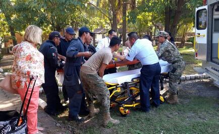 Atienden a extranjero herido en crucero turístico de Michoacán