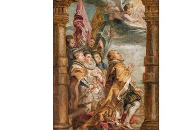 Una obra de Rubens recién descubierta, a subasta