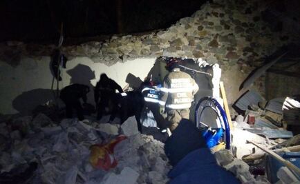 Desplome de barda deja dos muertos y dos heridos en Pachuca