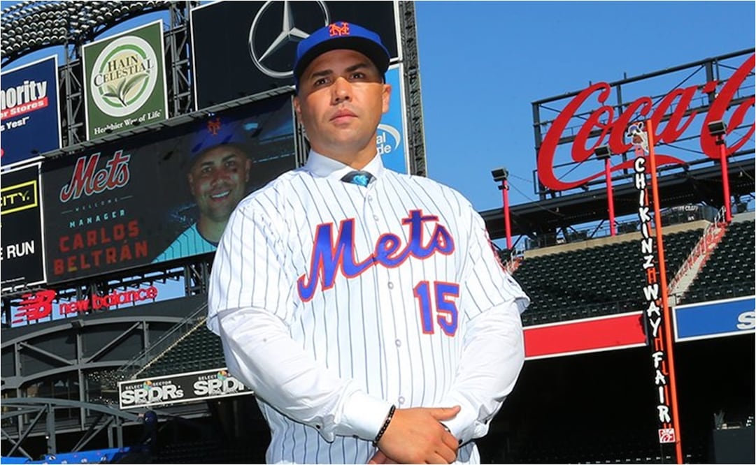 FOTO: MLB - Mets retirarán el número 15 de Carlos Beltrán antes de su ingreso al Salón de la Fama