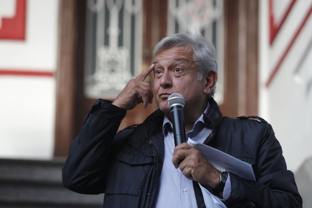 Andrés Manuel López Obrador. Foto: Luis Cortés / EL UNIVERSAL 