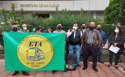 Transportistas realizan propuestas para mejorar movilidad en CDMX