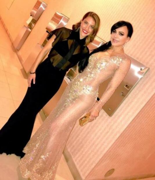 Vestido de Maribel Guardia levanta suspiros 