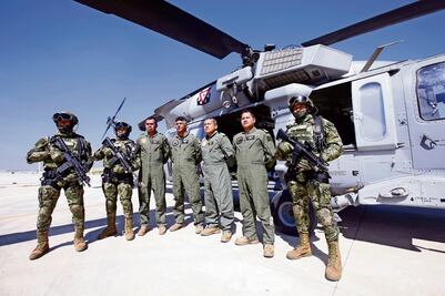 Ensayan pilotos para desfile del 16 de septiembre