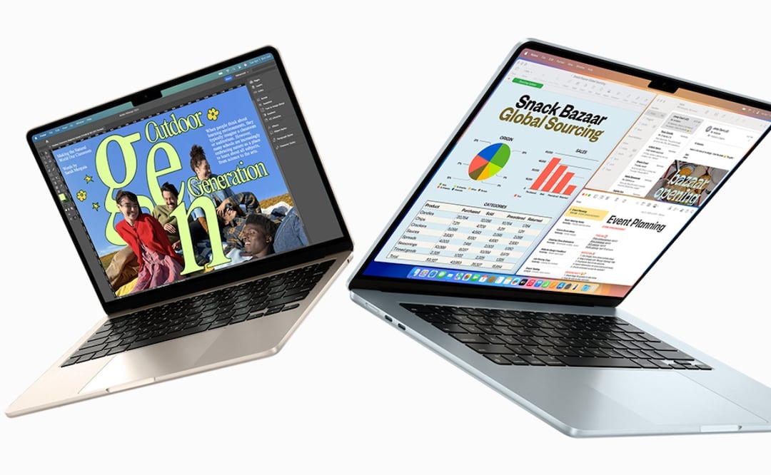 MacBook Air M4. Imagen: especial