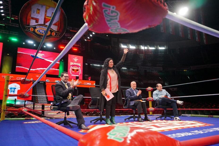 La Carrera del Ring 2025 tendrá un show de lucha libre al finalizar. Foto: Secretaría de Turismo CDMX